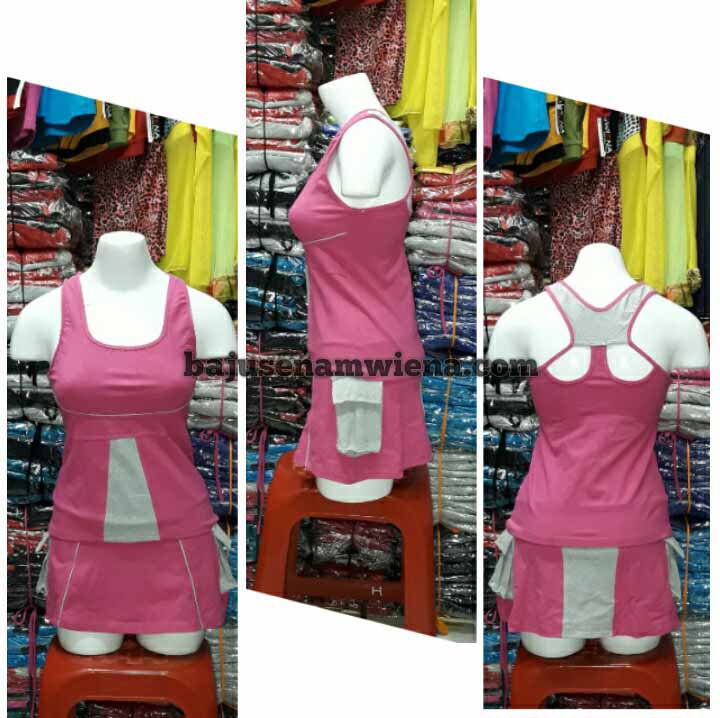  Baju  senam  model rok  terbaru PLKR 031 Baju  Senam  Murah 